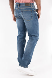 Devil-Dog Slim Straight Fit Jean - Ash Wash