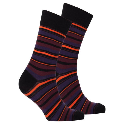 Men's Garnet Stripe Socks